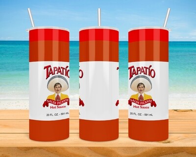 Tapatio Hot Sauce Tumbler