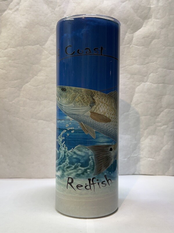 Gulf Coast Redfish Tumbler