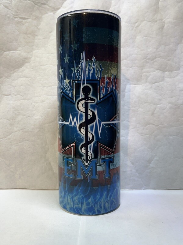EMT Flag Tumbler