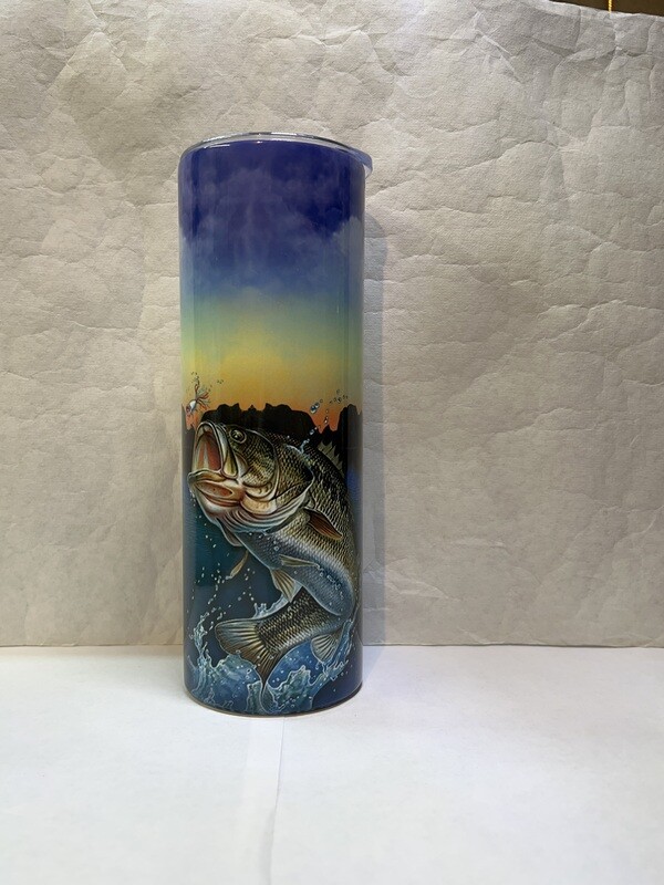 Bass Fishing Tumbler