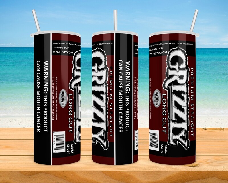 Grizzly Premium Straight Tumbler