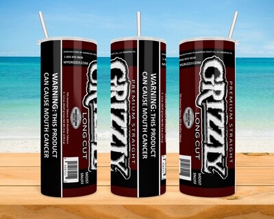 Grizzly Premium Straight Tumbler