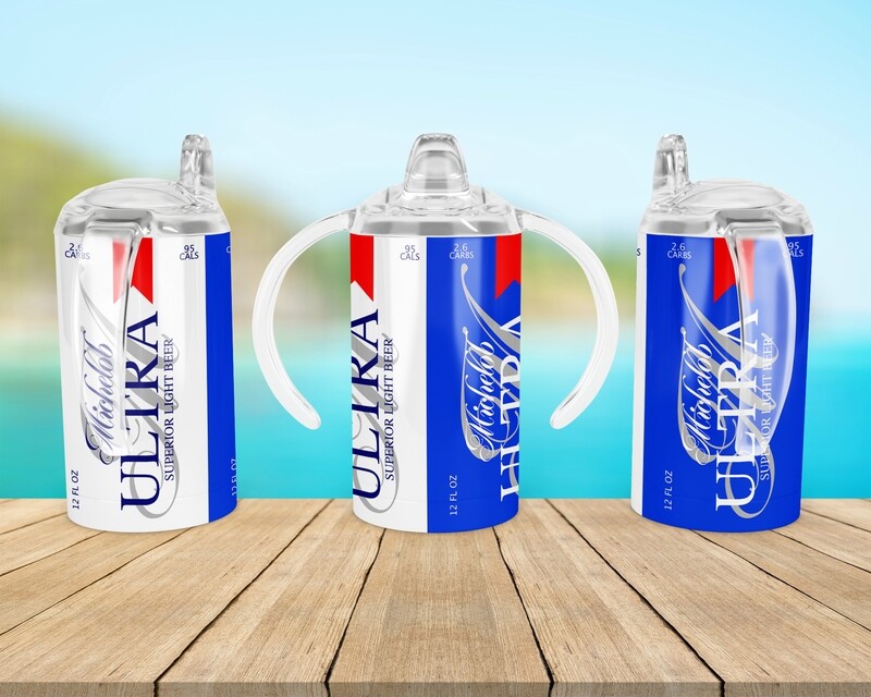 Michelob Ultra Beer Baby Bottle Sippy Tumbler