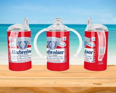 Budweiser Beer Baby Bottle Sippy Tumbler