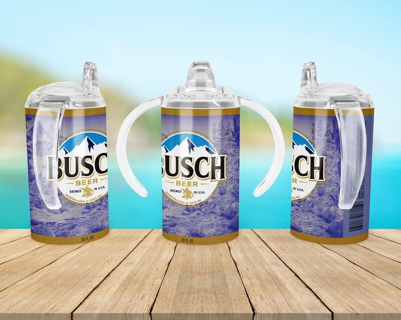 Busch Beer Baby Bottle Sippy Tumbler
