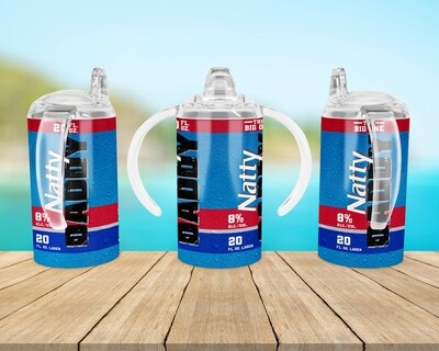 Natty Daddy Beer Baby Bottle Sippy Tumbler