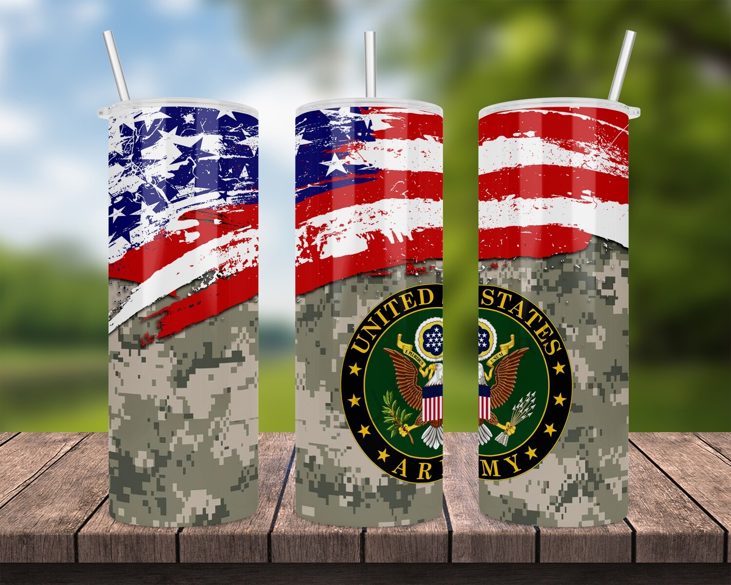 United States Army Tumbler