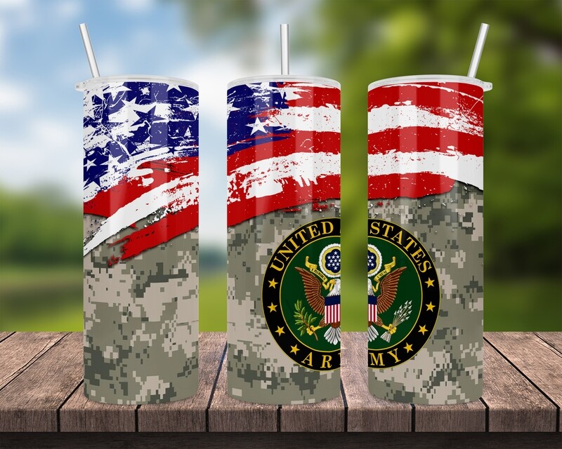 United States Army Tumbler
