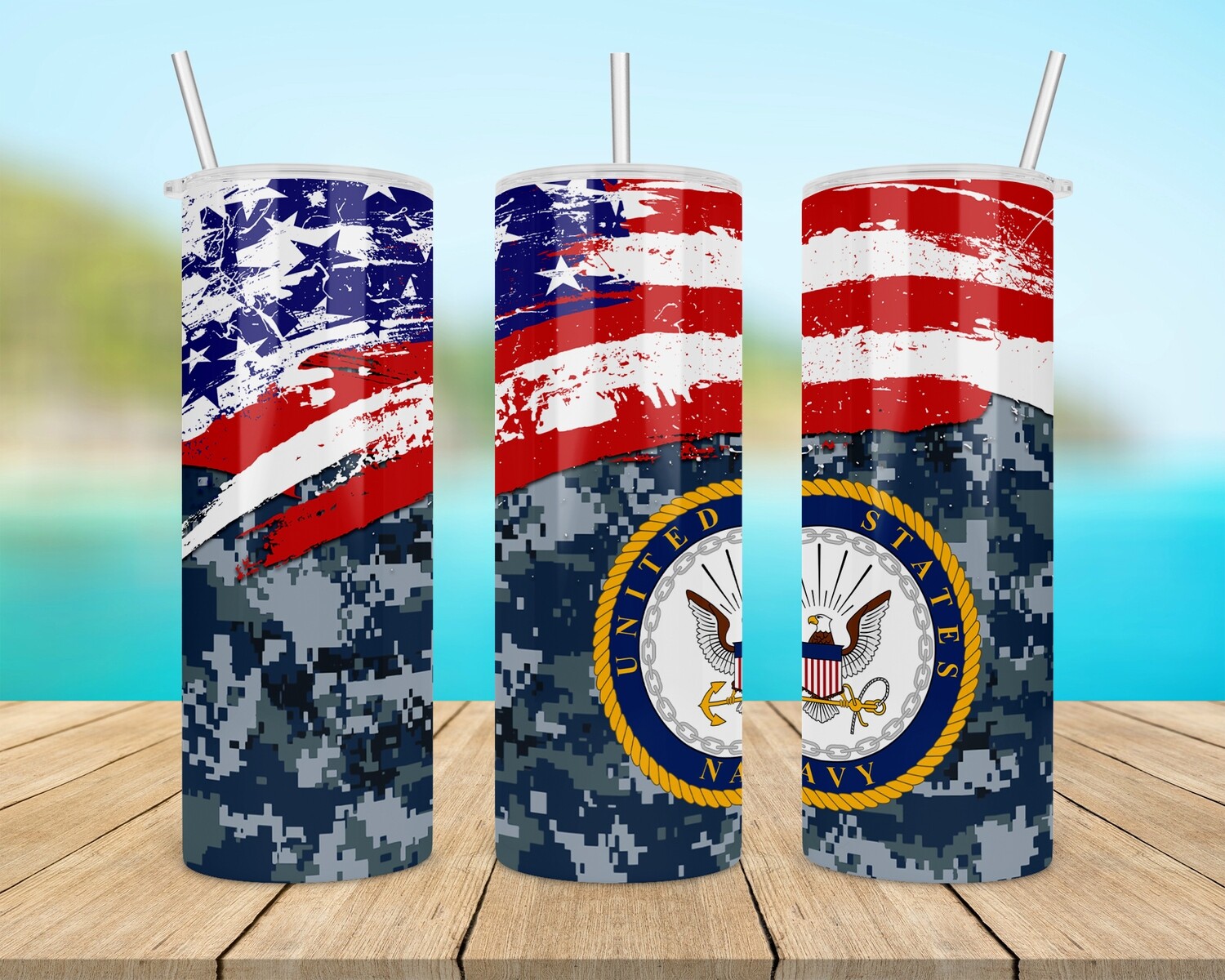 United States Navy Tumbler