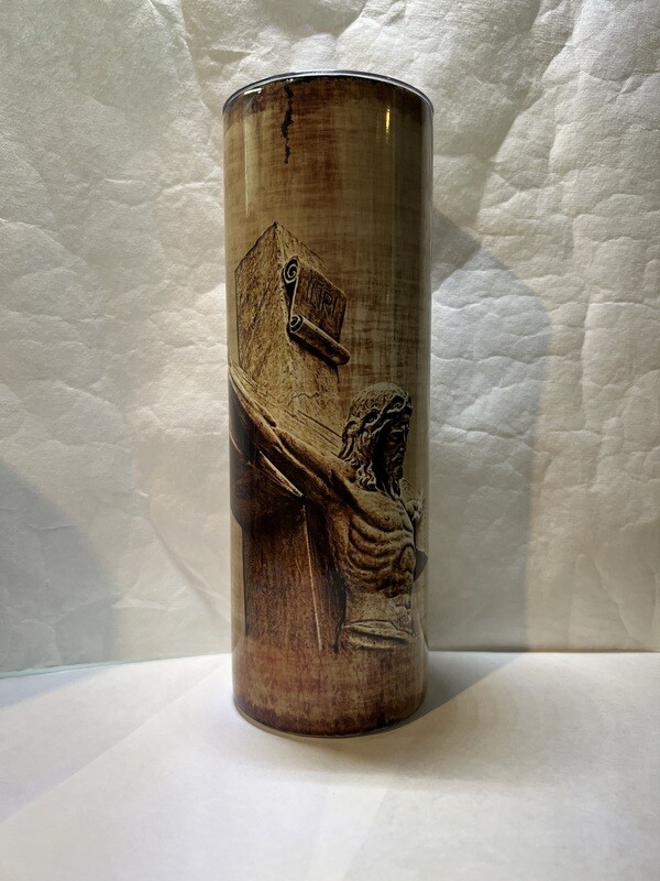 Jesus-Cross Religious Tumbler