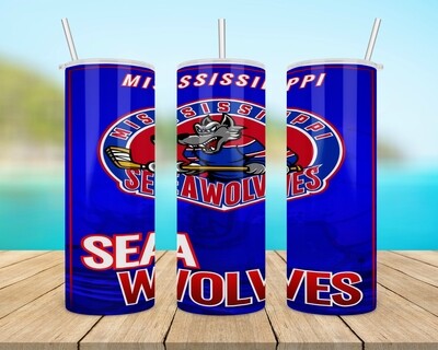 Mississippi Sea Wolves Tumbler