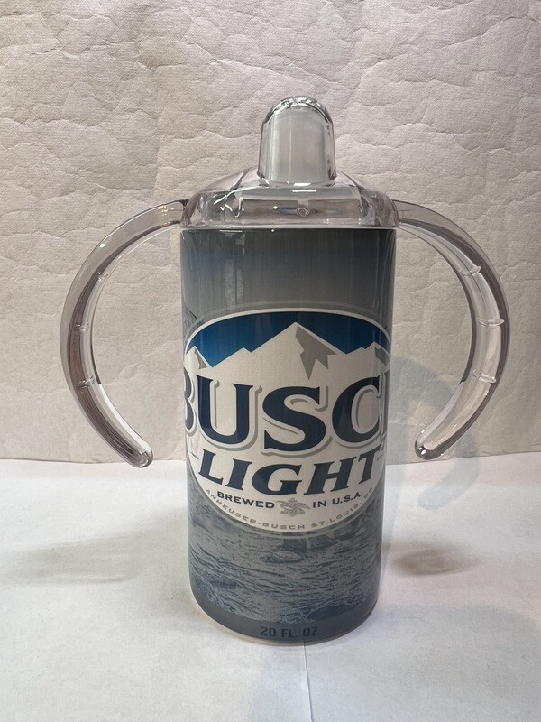 Busch Light Beer Baby Bottle Sippy Tumbler