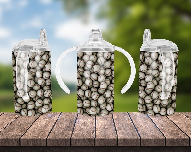 Baseballs Baby Bottle Sippy Tumbler