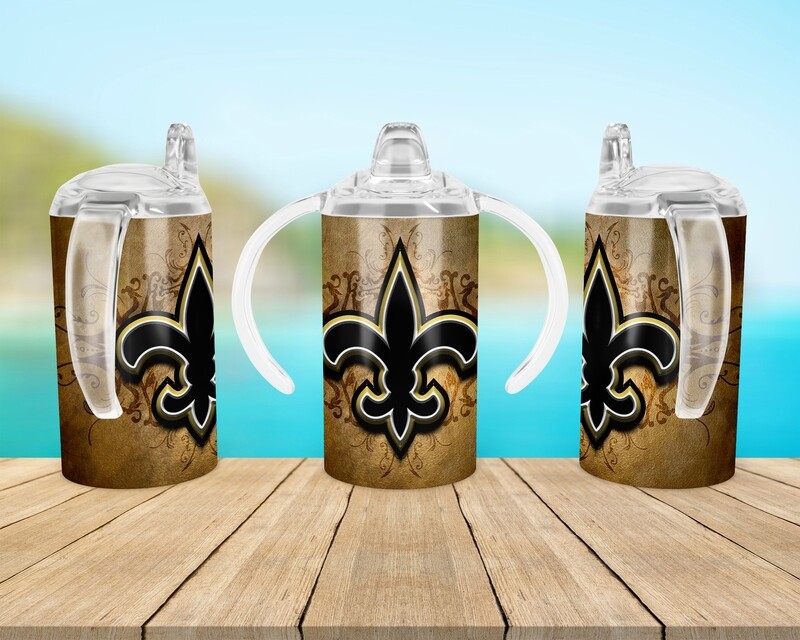 Saints Football Baby Bottle Sippy Tumbler