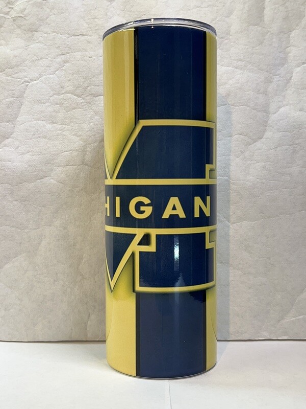 Michigan Wolverines Football Tumbler