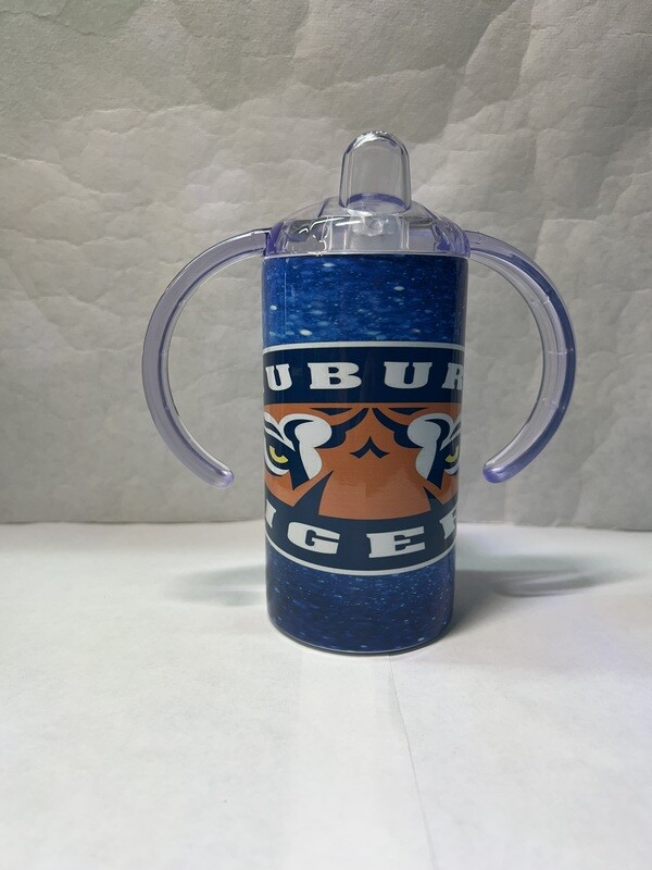 Auburn Tigers Football Baby Bottle Sippy Tumbler