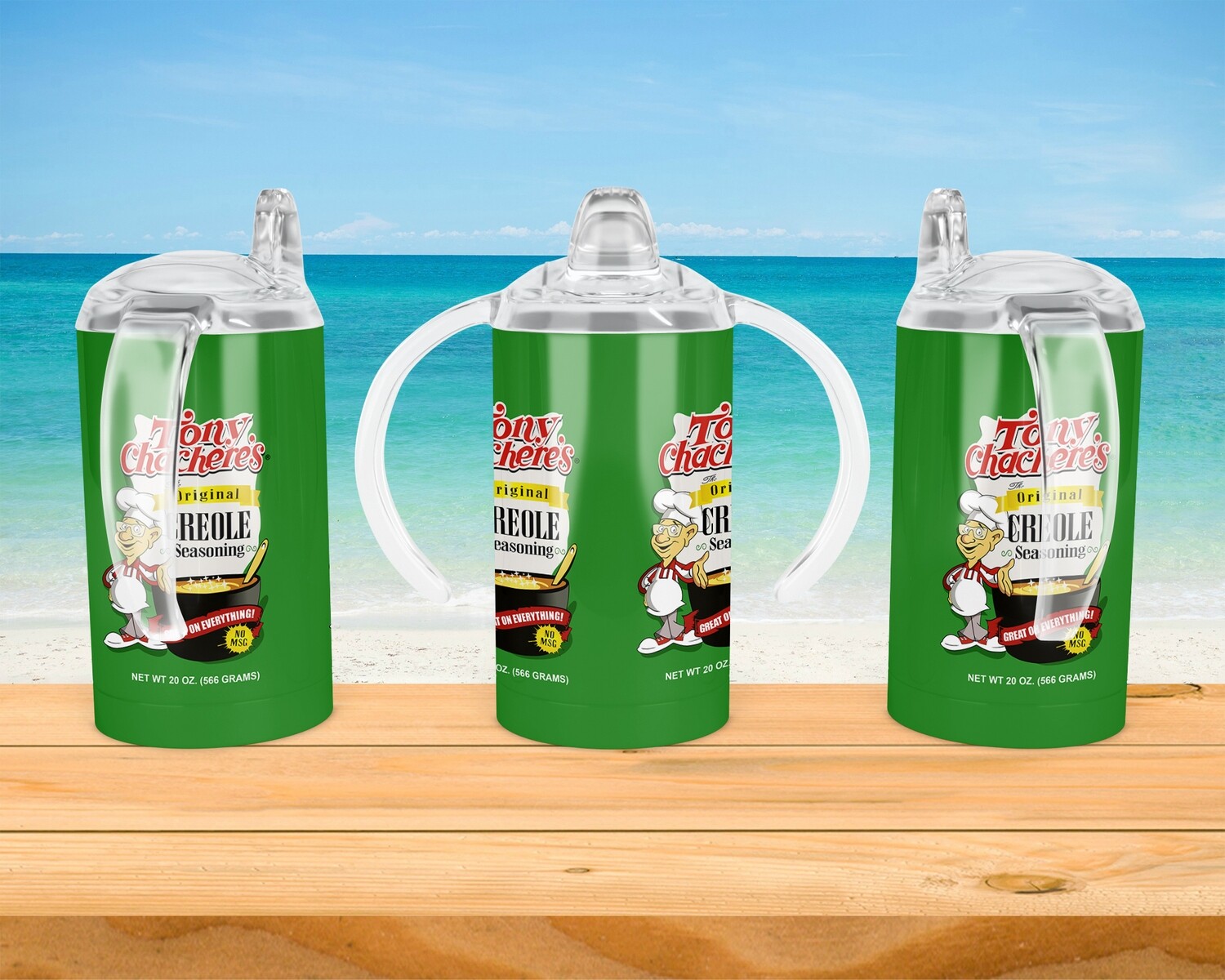 Tony Chachere&#39;s Creole Seasoning Baby Bottle Sippy Tumbler