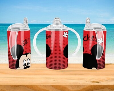Mickey Mouse Shh! I&#39;m hiding! Baby Bottle Sippy Tumbler