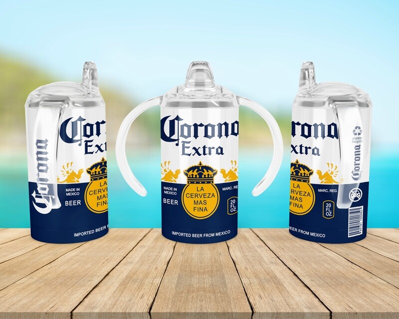 Corona Beer Baby Bottle Sippy Tumbler