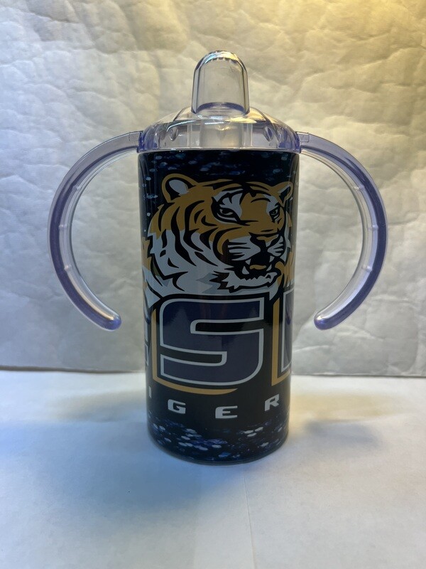 LSU Football Baby Bottle Sippy Tumbler