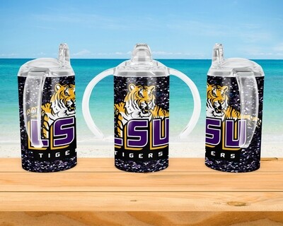 LSU Football Baby Bottle Sippy Tumbler