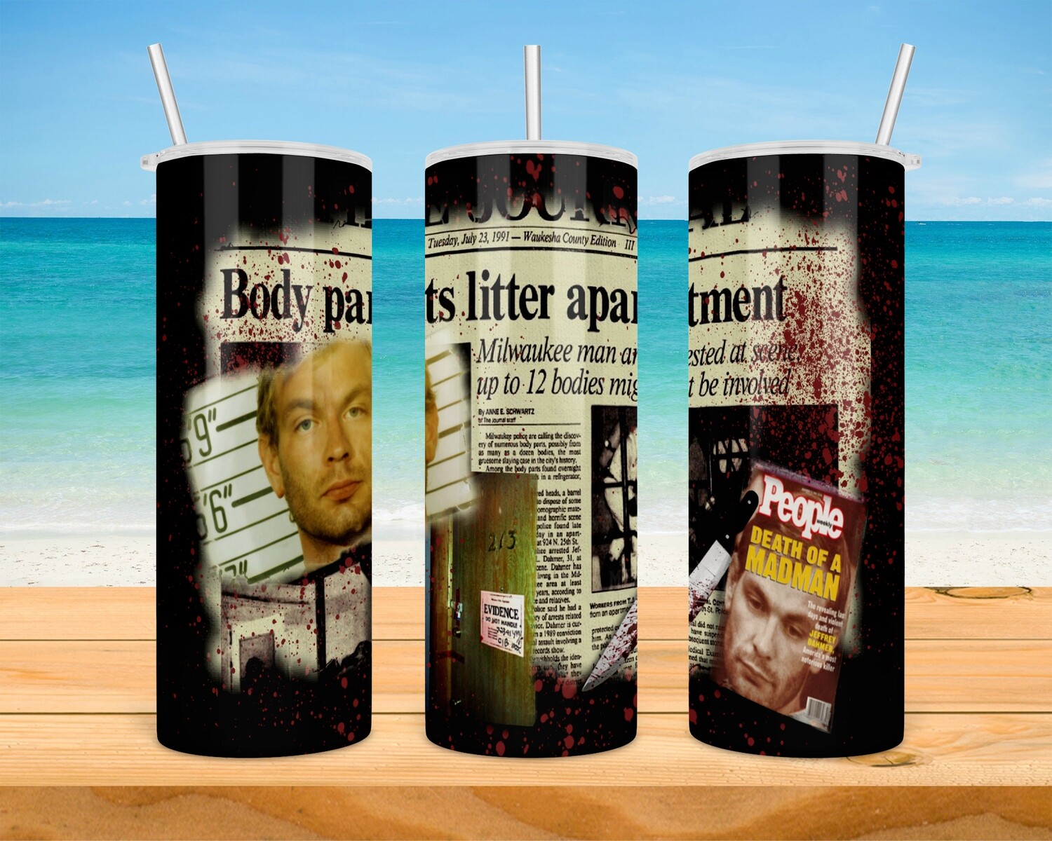 Jeffery Dahmer Serial Killer Tumbler