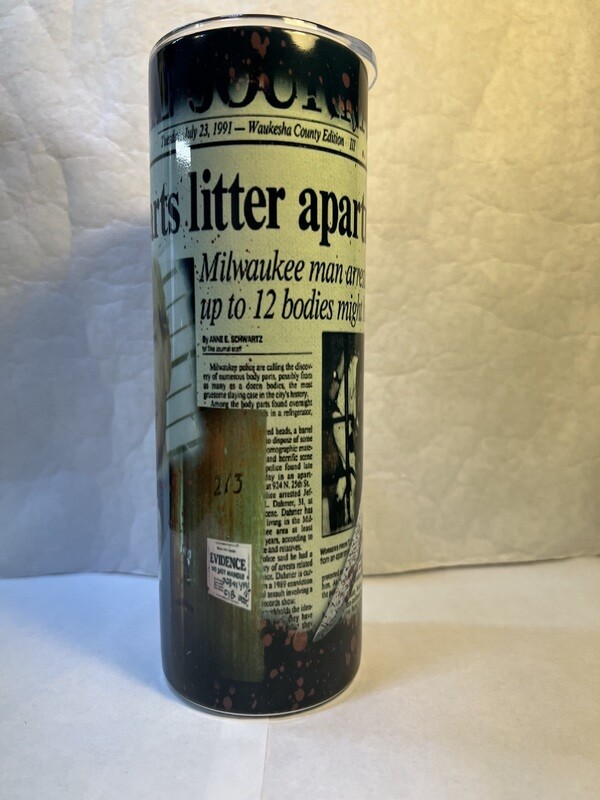 Jeffery Dahmer Serial Killer Tumbler