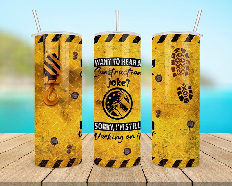 Construction Joke Tools Tumbler