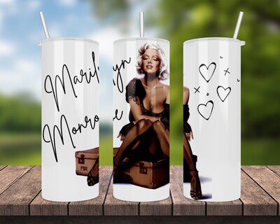 Marilyn Monroe Movie Tumbler