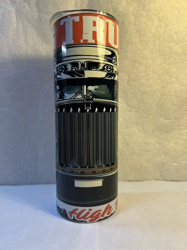 Big Semi Truck High Rollers Tumbler