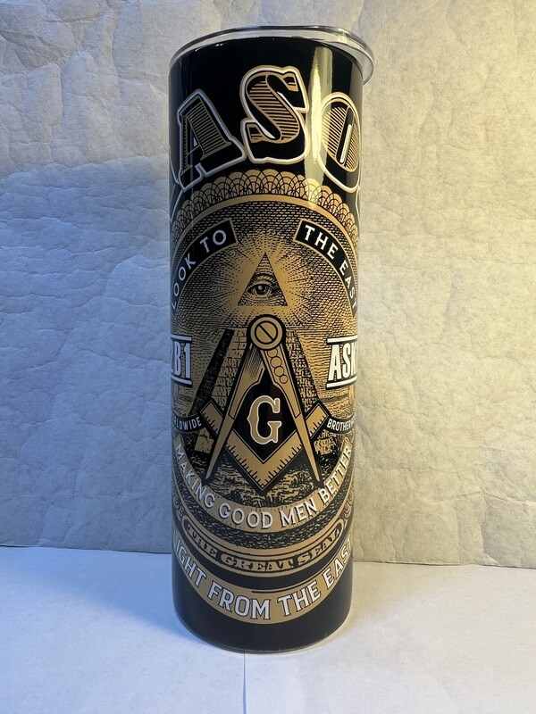Free Mason 2B1 ASK1 Tumbler