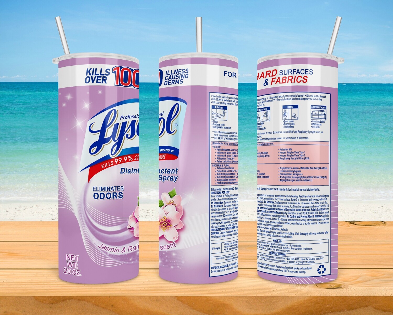 Lysol Jasmin Rain Tumbler