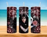 Addams Family Wednesday Tumbler