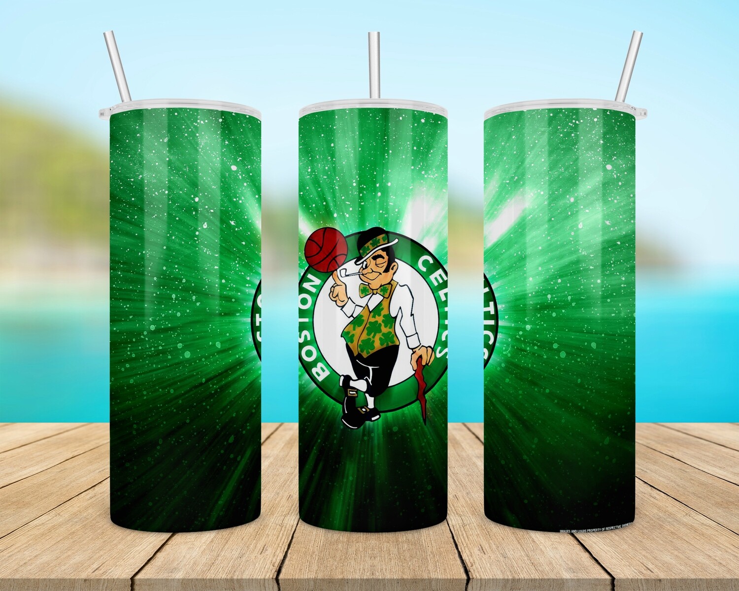 Boston Celtics NBA Basketball Tumbler