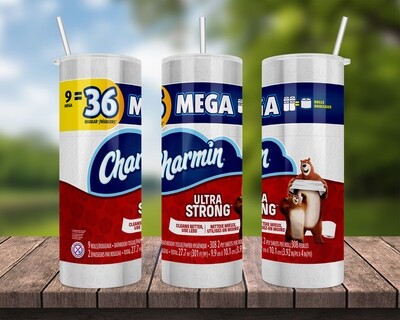 Charmin Mega Roll Tumbler