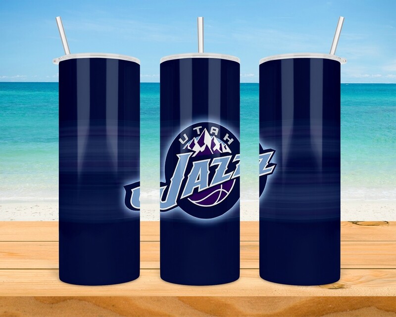 Utah Jazz NBA Basketball Tumbler