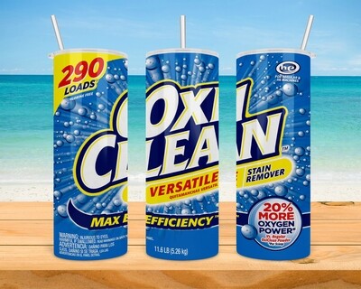 Oxi Clean Stain Remover Tumbler