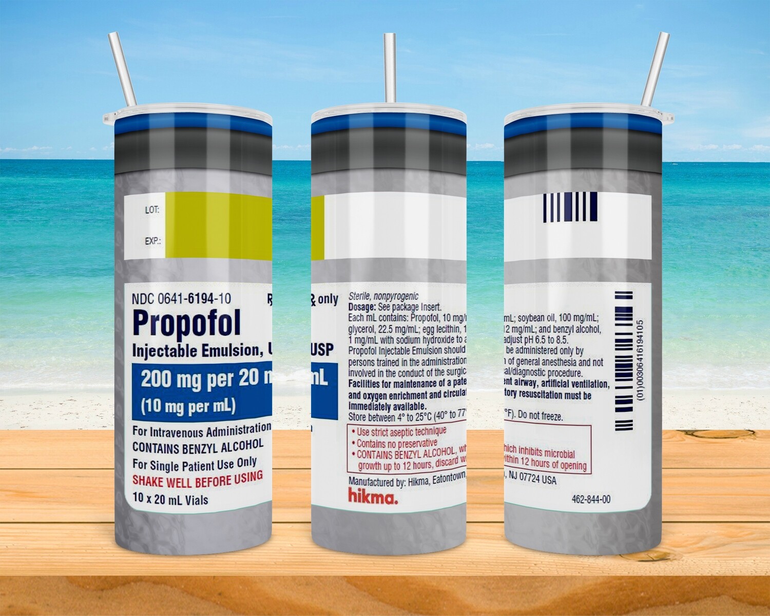 Propofol Tumbler