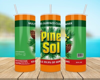 Pine-Sol Cleaner Tumbler