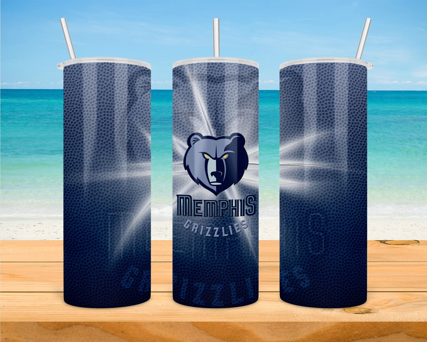 Memphis Grizzlies NBA Basketball Tumbler