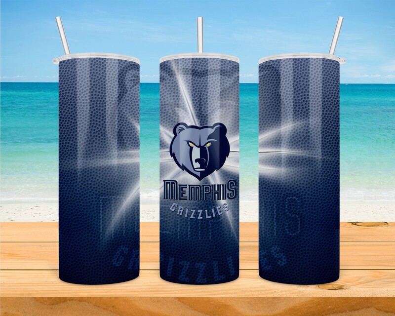Memphis Grizzlies NBA Basketball Tumbler