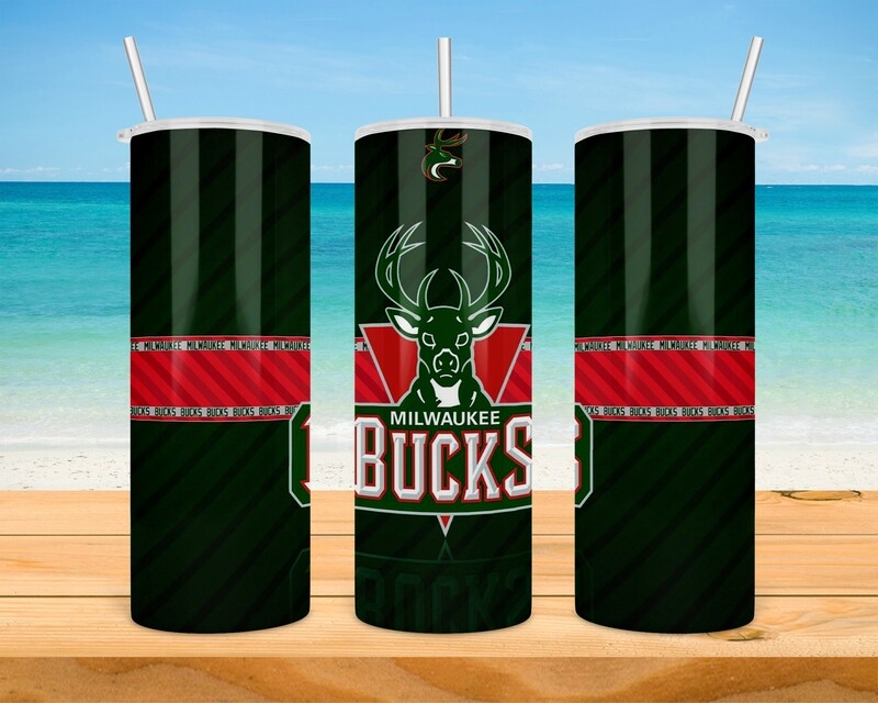 Milwaukee Bucks NBA Basketball Tumbler