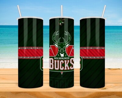 Milwaukee Bucks NBA Basketball Tumbler