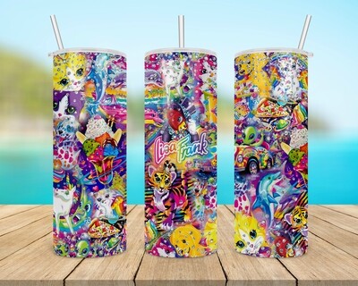 Lisa Frank Tumbler