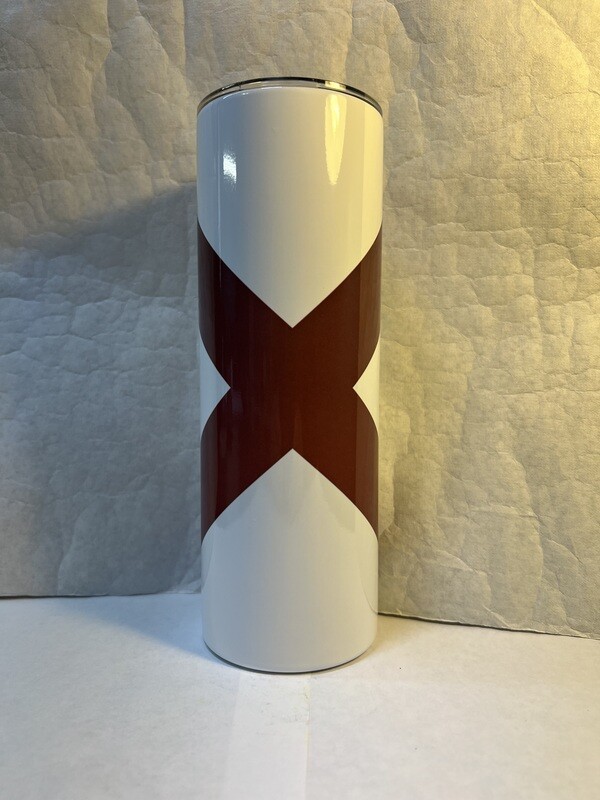 Alabama State Flag Tumbler