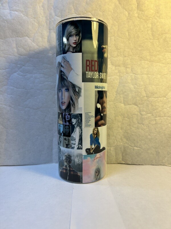 Taylor Swift Music Tumbler