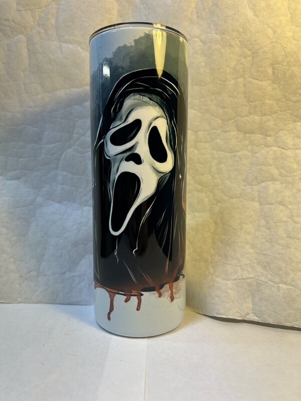 Scream Halloween Tumbler