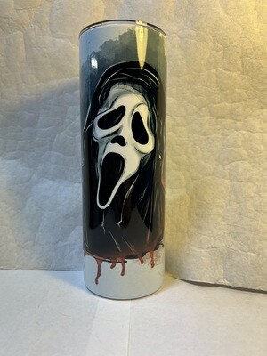 Scream Halloween Tumbler
