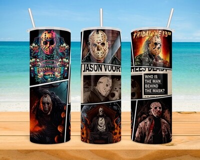 Friday The 13th Jason Halloween Tumbler