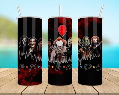 Friends Halloween Tumbler